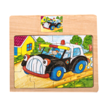 Marlin Kids 12 Piece Wooden Tray Puzzle (Car 1) Marlin Kids 12 Piece Wooden Tray Puzzle (Car 1)